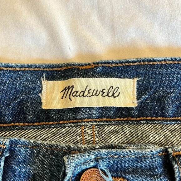 Madewell The Momjean in Stratfield  medium wash size 25 80's retro style . - Picture 10 of 17